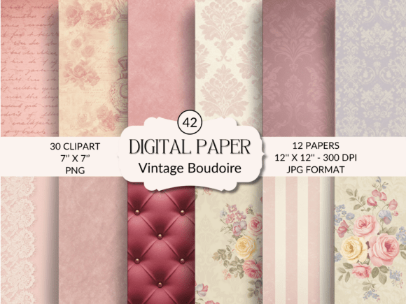 Download Vintage Boudoir Bundle - Boudoir bundle Collection