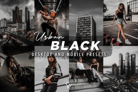 Download 10 Urban Black Lightroom Presets - Black lightroom presets Collection