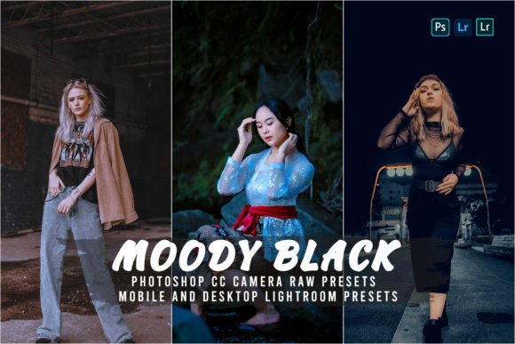 Download 15 Moody Black Lightroom Presets - Black lightroom presets Collection