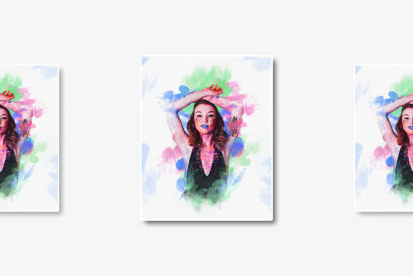 Download Watercolor Photo Effect Template - Photo effect Collection