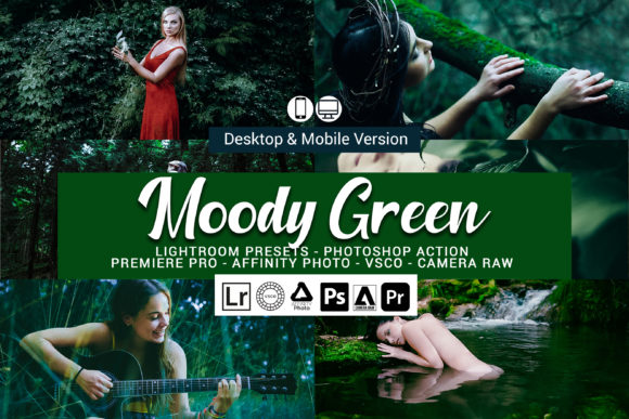 Download 20 Moody Green Presets - Green presets Collection